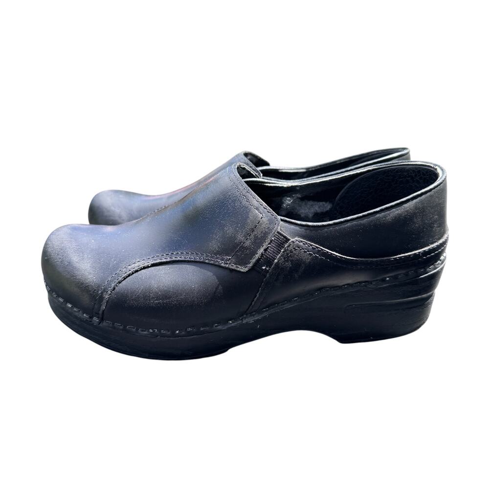 Dansko Phoebe Professional Slip-On Clogs Women's EU 37 6.5-7 Leather 113020200 - Picture 2 of 11
